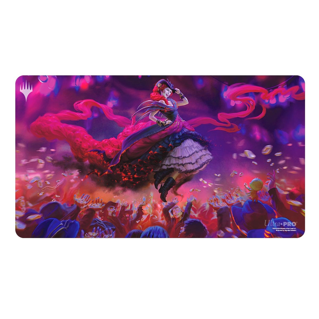 (image for) Outlaws of Thunder Junction Play Mat Olivia, Opulent Outlaw